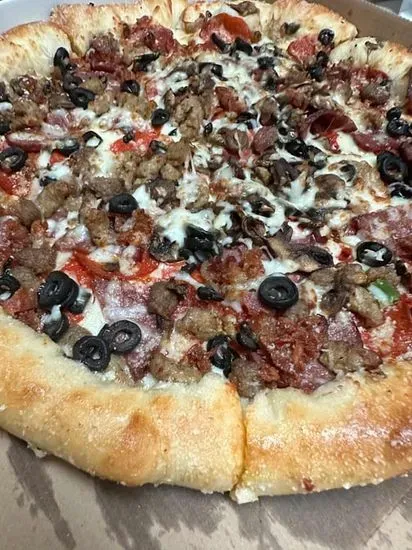 14' Meat Pizza