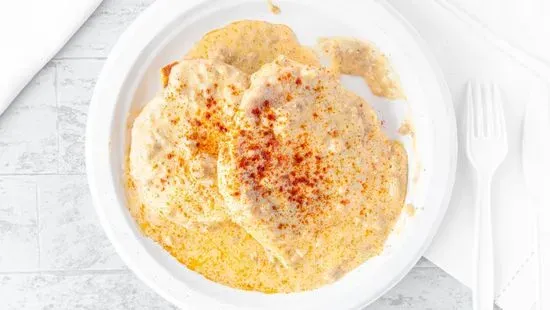 Biscuit and Gravy    (please remember to stir the gravy)