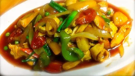 Pad Prew Warn (Sweet and Sour Sauce)