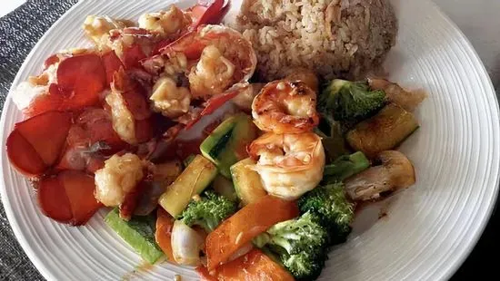 Hibachi Filet mignon&Shrimp