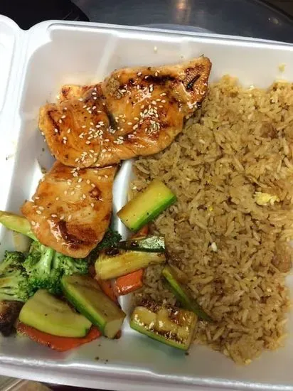 Hibachi Salmon