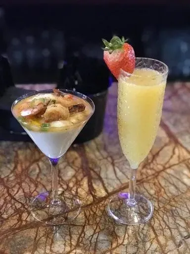 Shrimp & Grits Martini