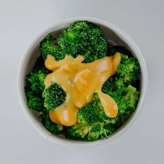 Steamed Cheddar Broccoli