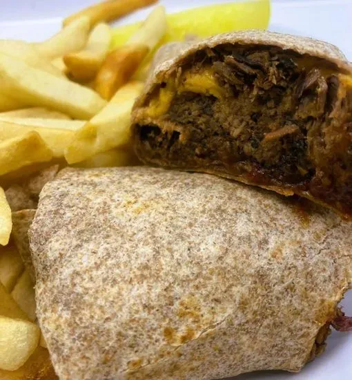 BEEF BACON CHEDDAR WRAP