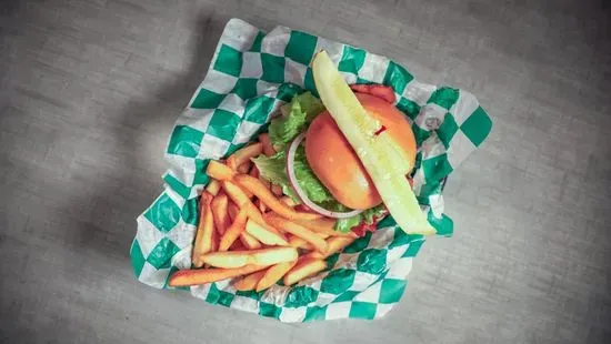 Double BBQ Bacon Cheeseburger