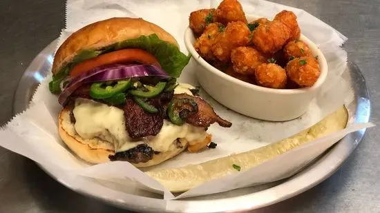 Spicy Smash Burger