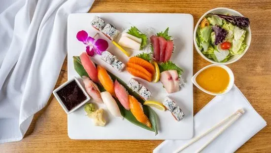 Sushi and Sashimi (For 1)