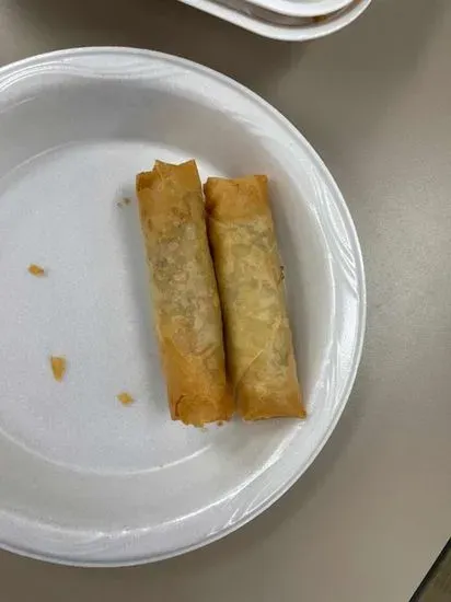 2. Spring Roll (2 Pieces) Veg