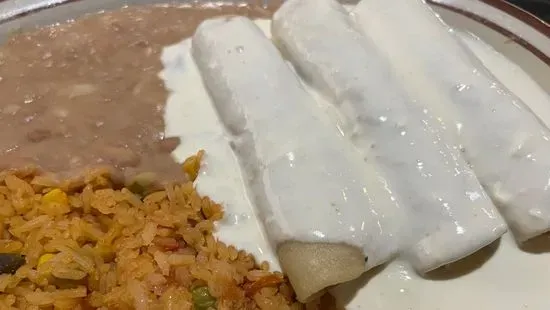 Sour Cream Enchiladas