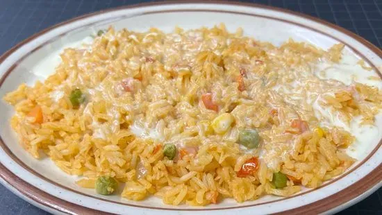 Rice With Cheese Sauce