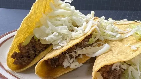 A La Carte Beef Hard Taco