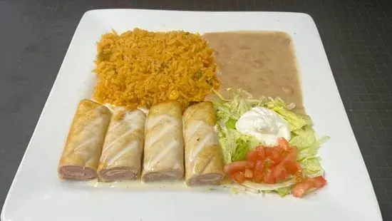 Flautas Dinner