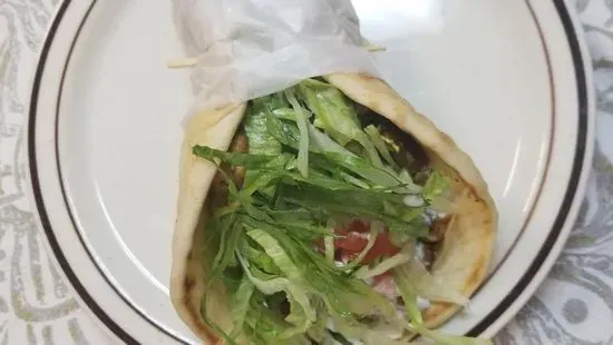 Beef Shawarma sandwich 