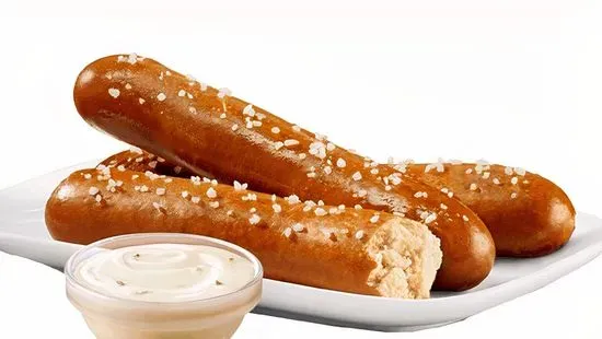 Pretzel Sticks with Zesty Queso