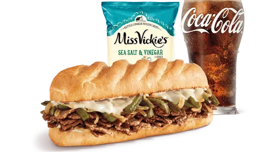 Firehouse Steak & Cheese® Combo