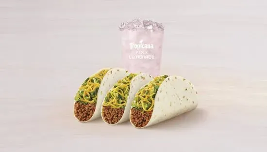 3 Soft Tacos Combo