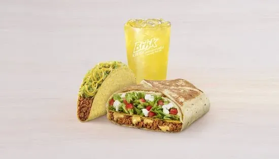 Crunchwrap Supreme Combo with Taco