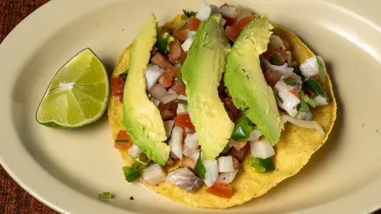 Tostadas de ceviche/ceviche tostada