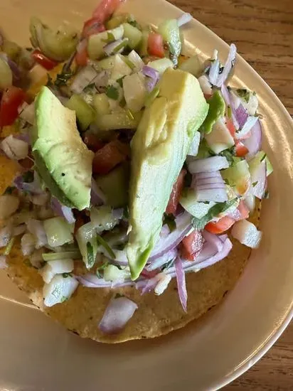 Tostadas de ceviche