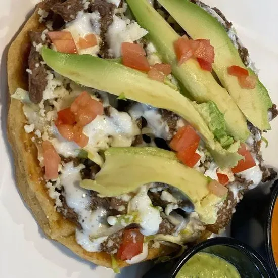 Carnitas Sope (Slow Cooked Pork)