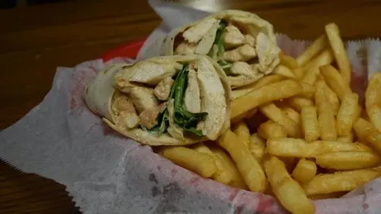 Monday Chicken Tender Wrap