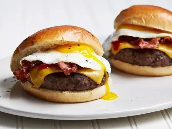 Breakfast Smashburger & Fries