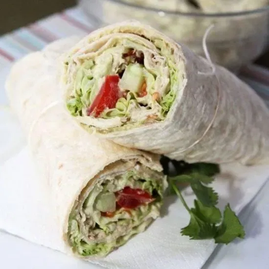 Tuna BLT Wrap