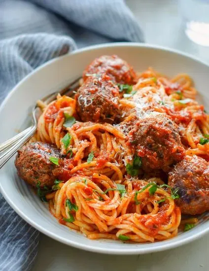 Spaghetti Meatballs