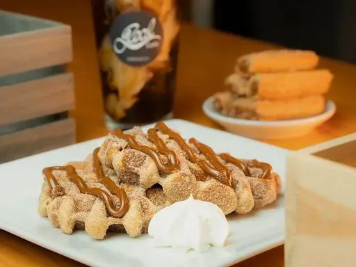 The Churro With Arequipe Waffle