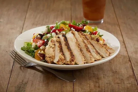 Enlightened Strawberry Fields Salad With Chicken