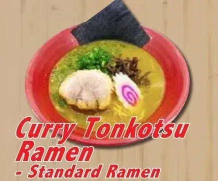 Curry Tonkotsu Ramen- Standard Ramen