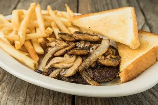 Chopped Beef "Steak" Platter