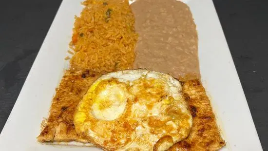 L- Grilled Chicken And Eggs 