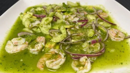 Aguachiles (Spicy Shrimp )