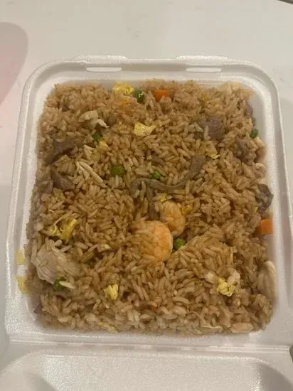 Combination Fried Rice (Chicken, Beef, Shrimp)