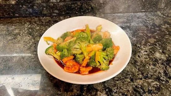 Shrimp with Broccoli