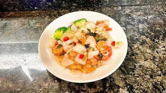 Basil Shrimp (Thai)