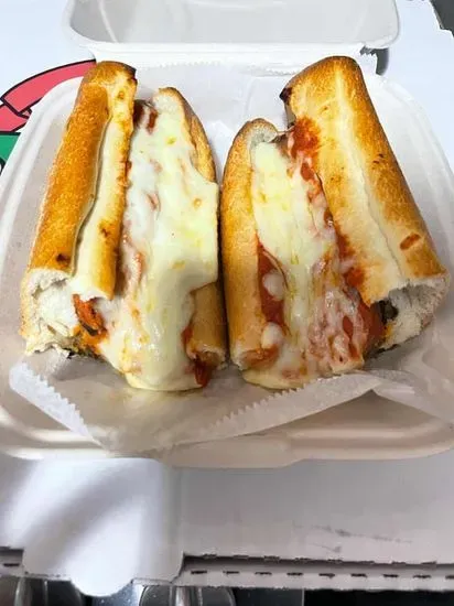 Eggplant Parmigiana Grinder