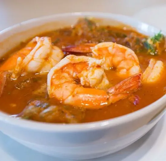 Caldo de camarón/shrimp broth 