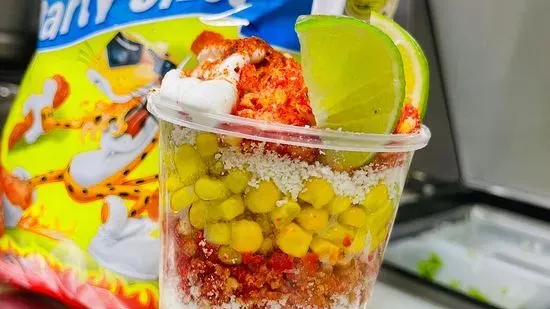 Hot Cheetos corn 