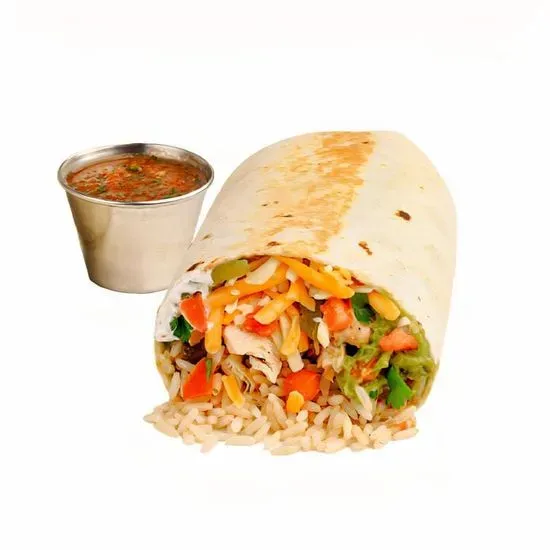 Chicken Fajita Burrito