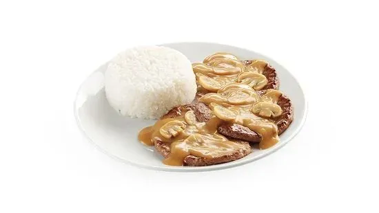 3pc Burger Steak w/ 1 Side & Drink