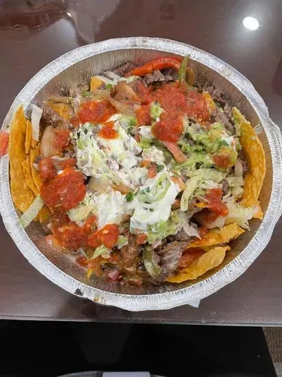 Fajita Nachos