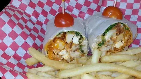 Fiery Buffalo Chicken Wrap