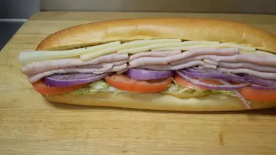 Turkey and Cheese Sub