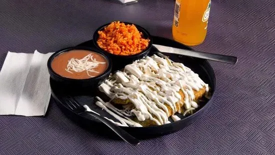 2. Enchilada Plate