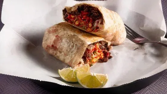 Lalos Hot Cheeto Burrito 