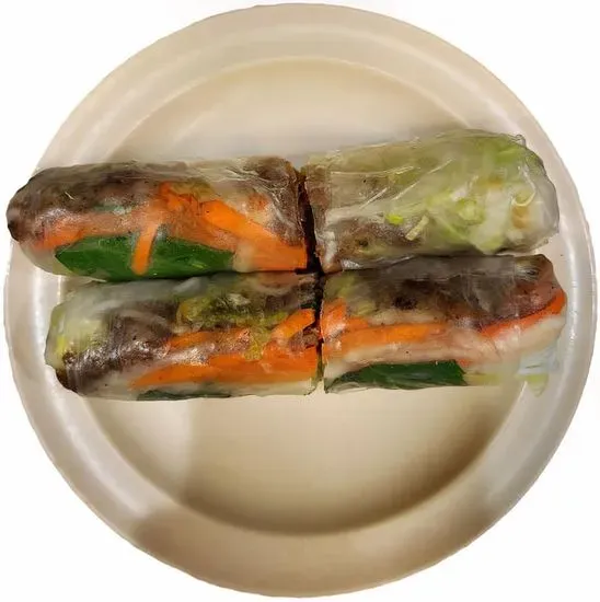 A5. Gỏi Cuốn Thịt Nướng / Char-grilled Pork Spring Rolls (2 Pieces)