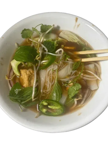 P17. Phở Đậu Hũ. Rầu / Tofu & Vegetable Pho