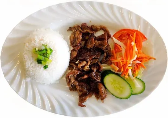 C4. Com Thịt Nướng / Char-grilled Sliced Pork